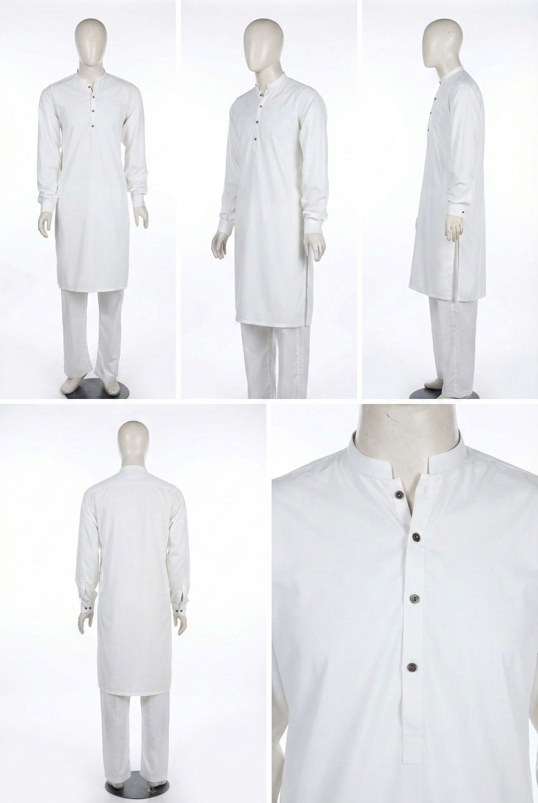 White Bosky - Kurta Pajama