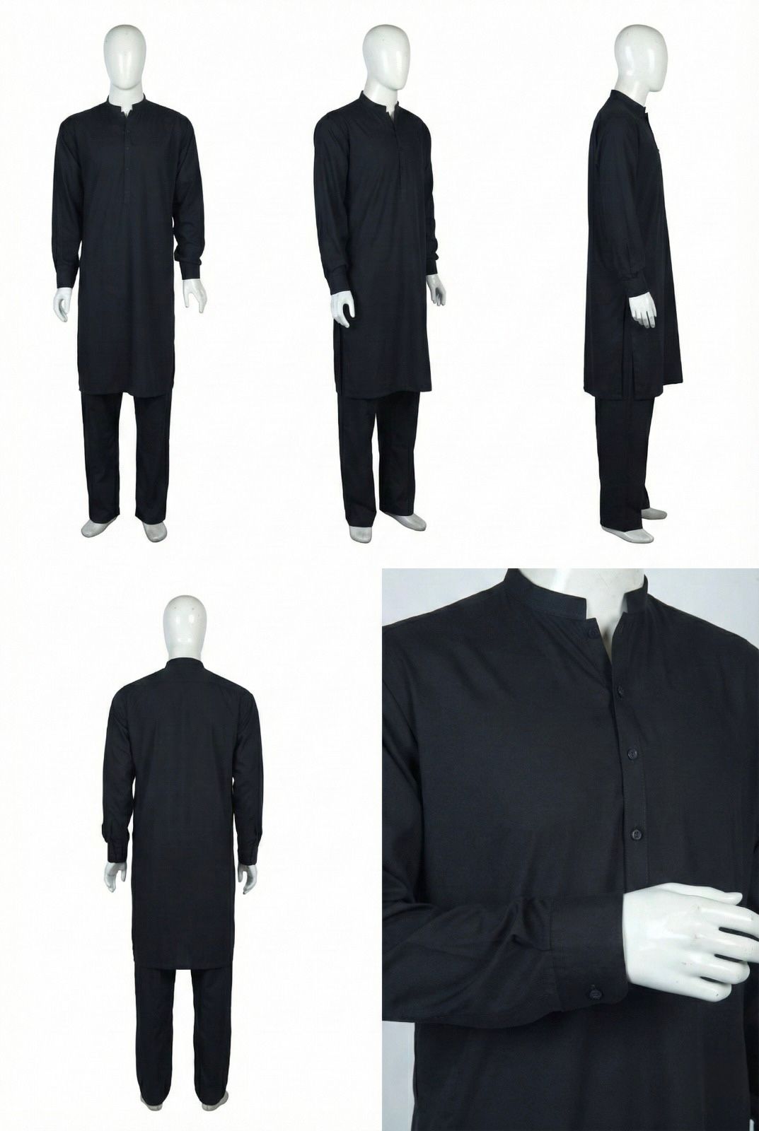 Black Bosky - Kurta Pajama