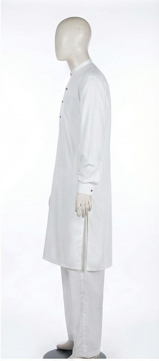 White Bosky - Kurta Pajama