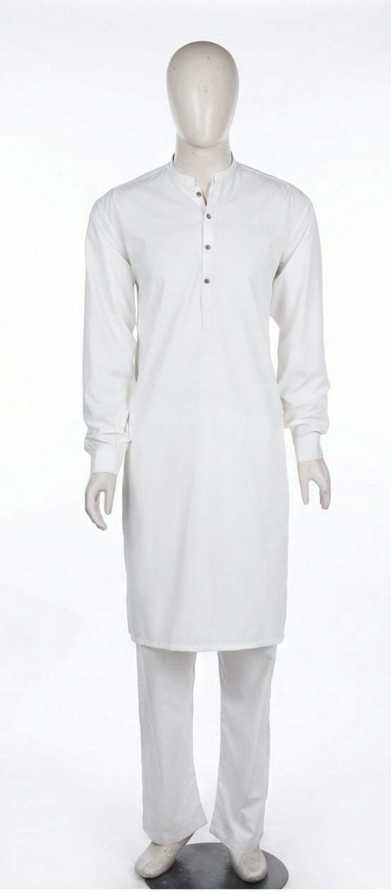 White Bosky - Kurta Pajama