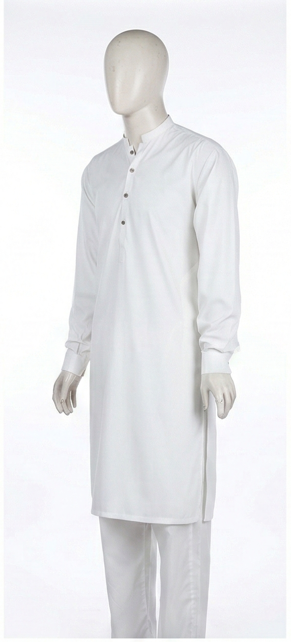 White Bosky - Kurta Pajama